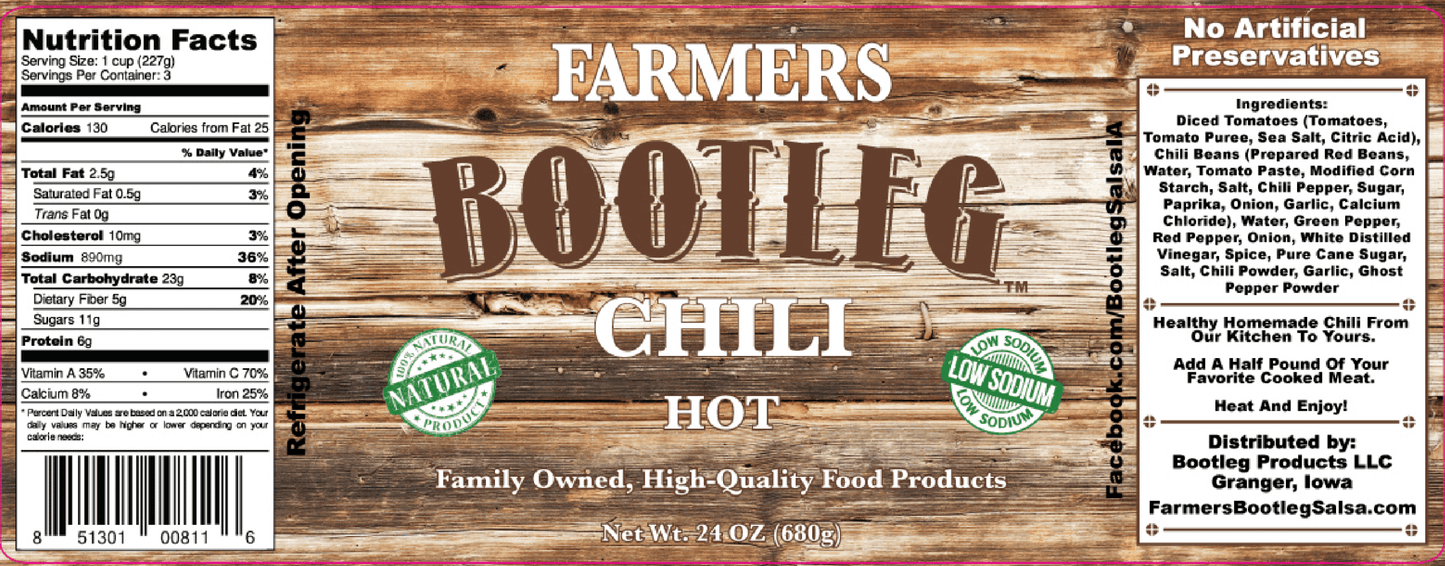 Bootleg Chili Hot
