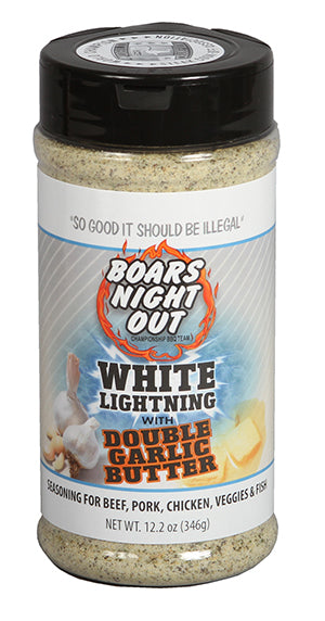 Boars Night Out White Lightning Double Garlic Butter