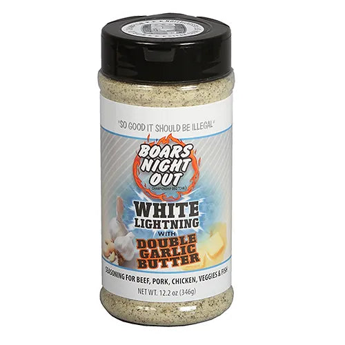 Boars Night Out White Lightning Double Garlic Butter
