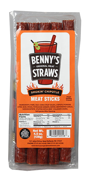Benny's Chipotle Meat Straws