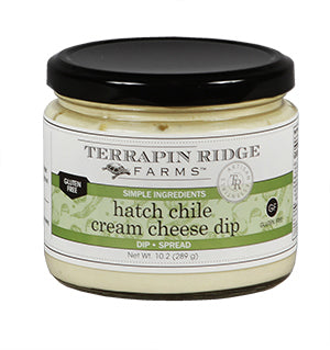 Terrapin Ridge Hatch Chile Cream Cheese dip