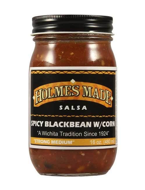Holmes Made Salsa Spicy Blackbe