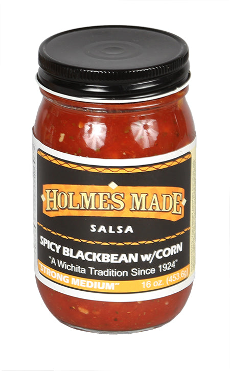 Holmes Made Salsa Spicy Blackbe