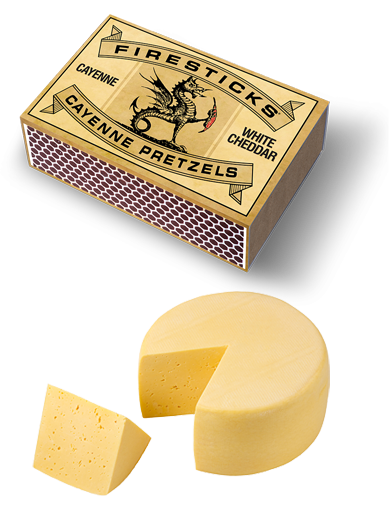 Firesticks White Chedder Pretze